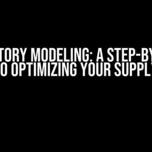 Inventory Modeling: A Step-by-Step Guide to Optimizing Your Supply Chain