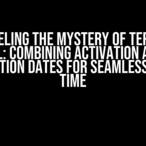 Unraveling the Mystery of Teradata SQL: Combining Activation and Deactivation Dates for Seamless Activity Time